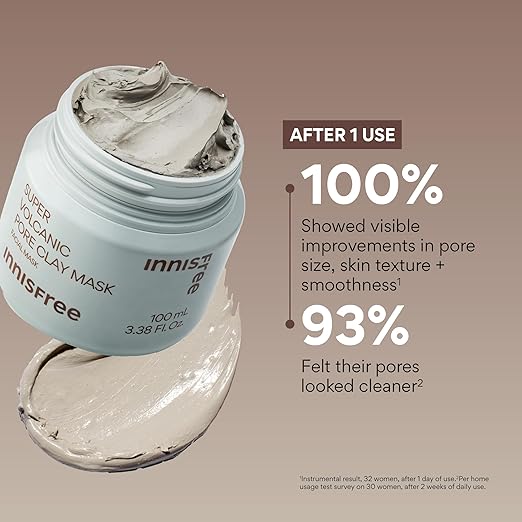 Innisfree Super Volcanic Pore Clay Mask – 100ml