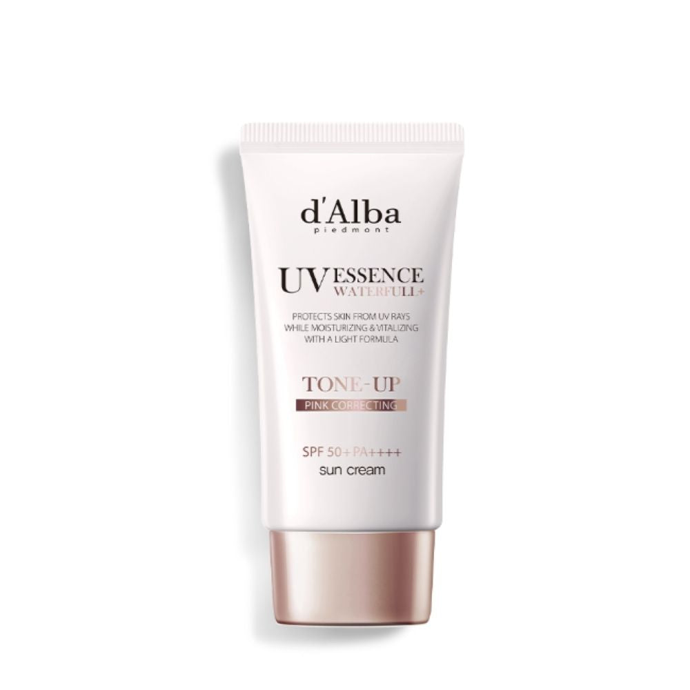 d'Alba UV Essence Waterfull Pink Tone Up Sun Cream SPF50+/PA++++ 50ml