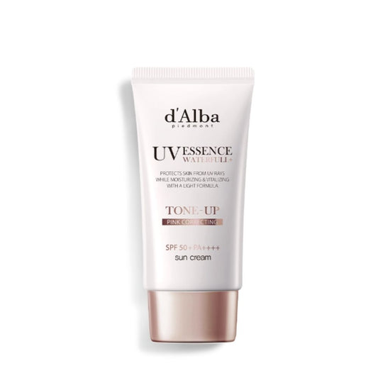 d'Alba UV Essence Waterfull Pink Tone Up Sun Cream SPF50+/PA++++ 50ml
