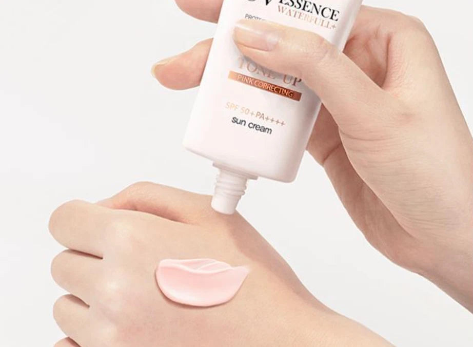 d'Alba UV Essence Waterfull Pink Tone Up Sun Cream SPF50+/PA++++ 50ml