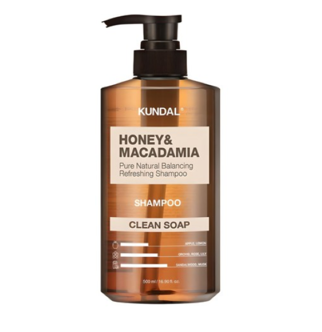 KUNDAL Honey &amp; Macadamia Nature Shampoo – Clean Soap Scent