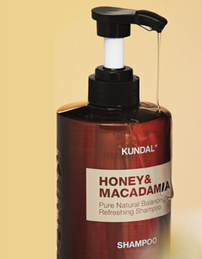 KUNDAL Honey &amp; Macadamia Nature Shampoo – Clean Soap Scent