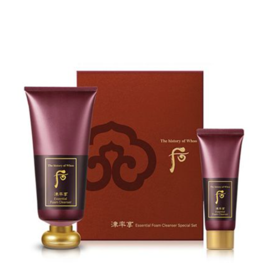 THE WHOO Jinyulhyang Essential Foam Cleanser Special Set